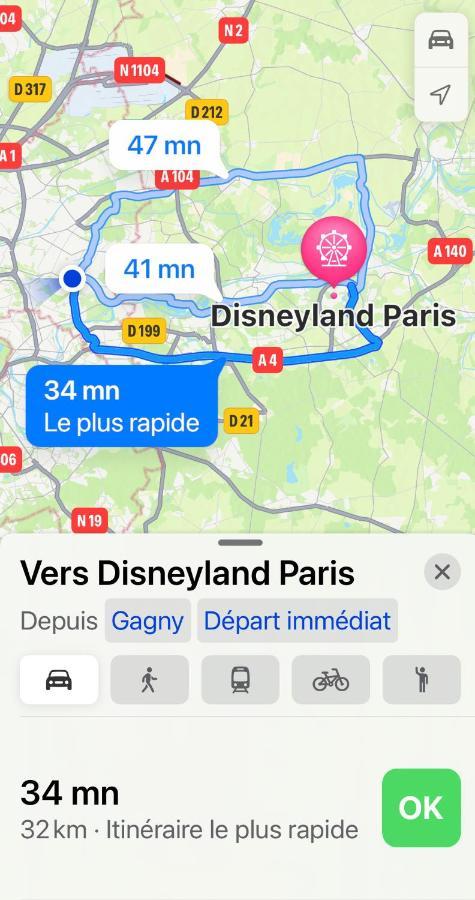 L Annexe - Parenthese Champetre Paris Disneyland Gagny Экстерьер фото
